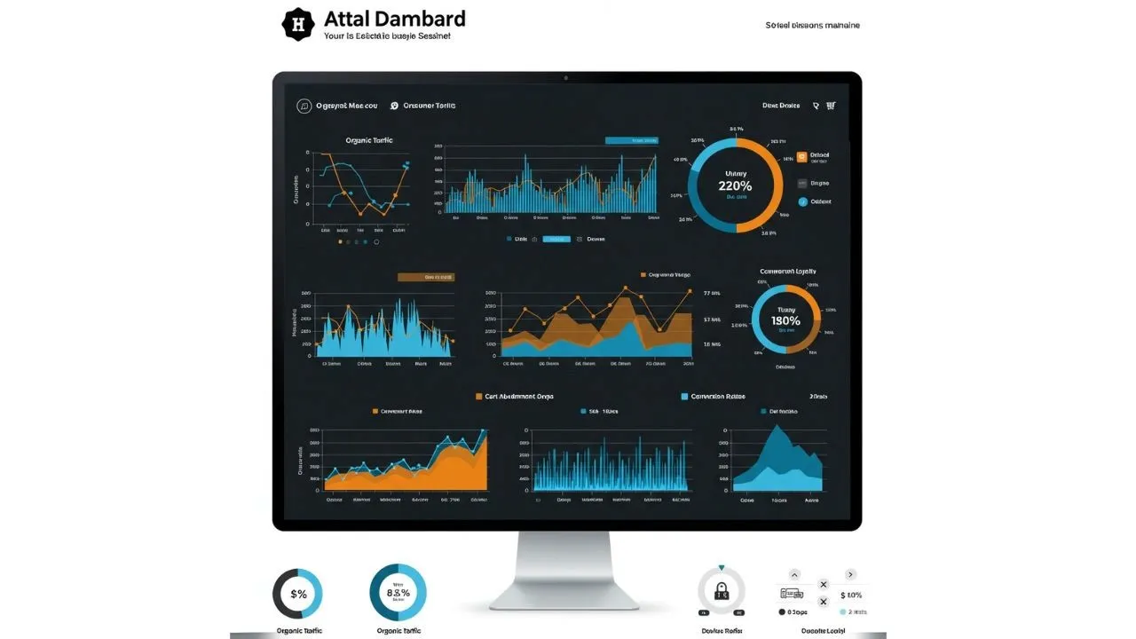A businessperson walking through a digital tunnel of personalized shopping experiences, showcasing the importance of user experience in the B2B buyer journey.