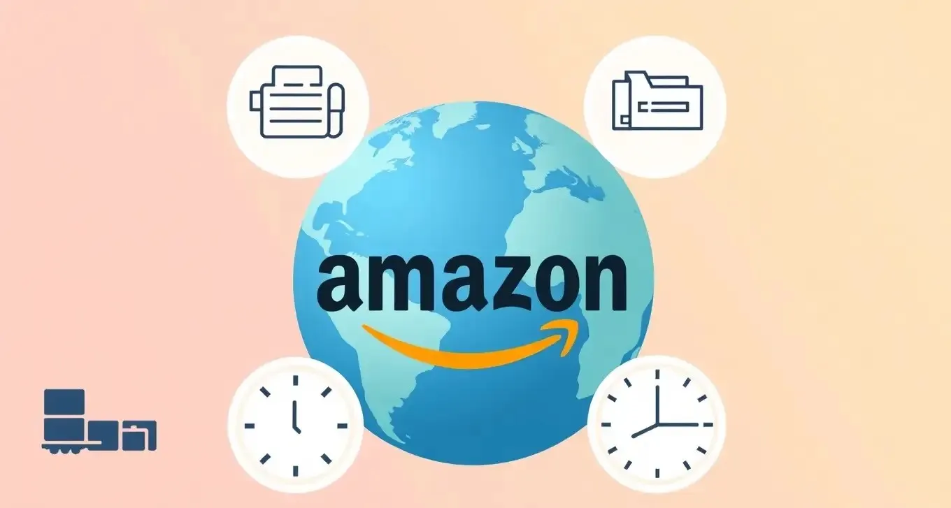Amazon Global Selling benefits including global reach, FBA logistics, and currency conversion