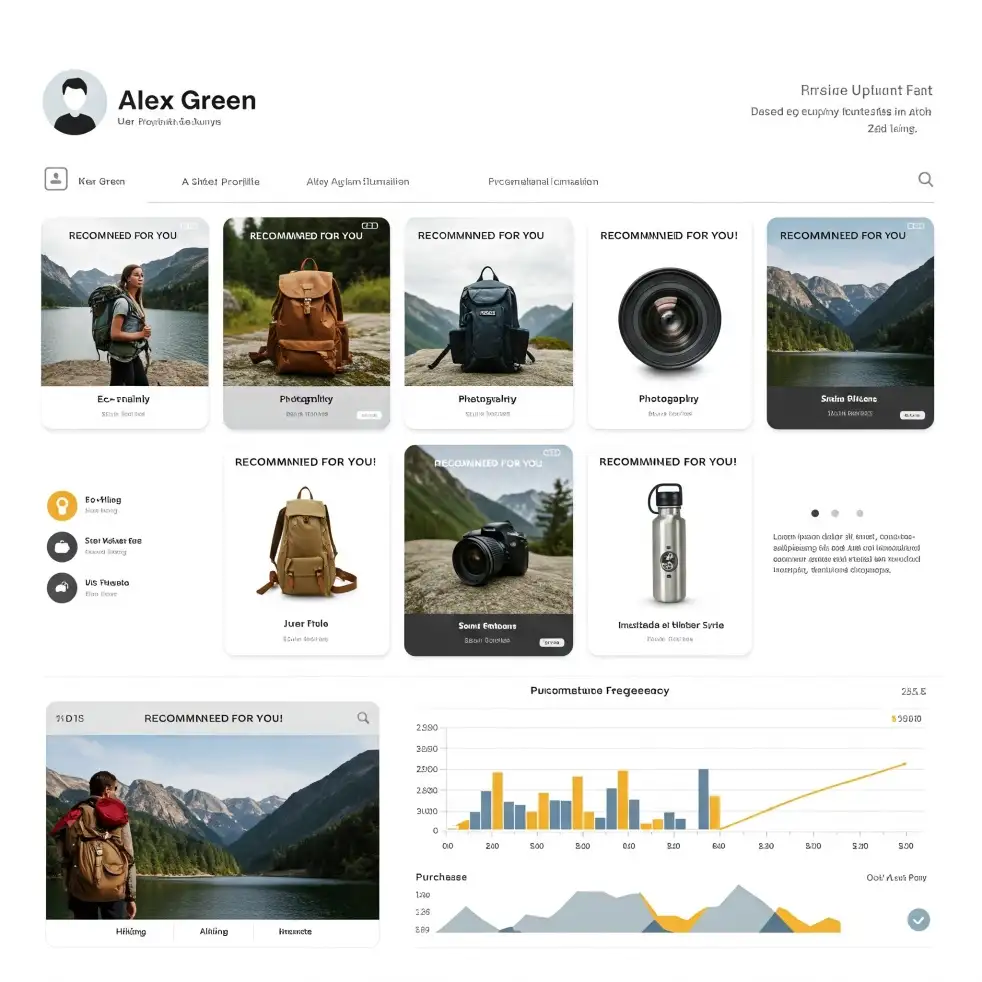 AI personalized product recommendation system for ecommerce