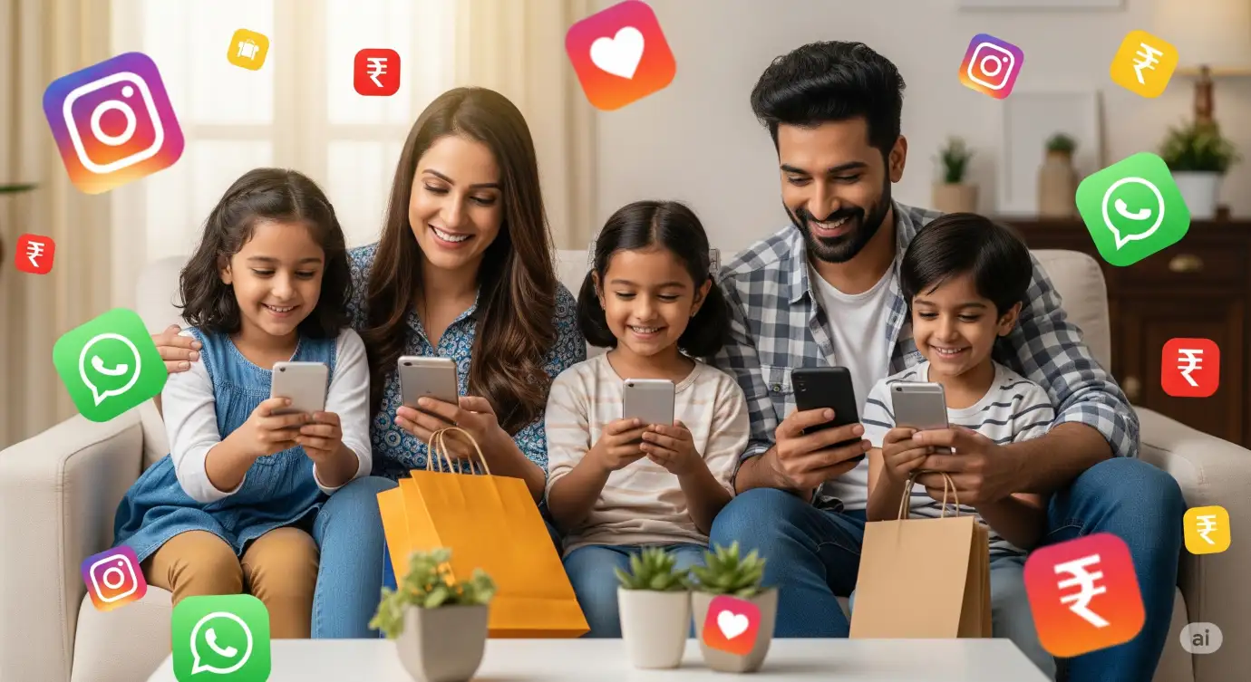 Indian seller using Instagram Live for product demo with product tags visible