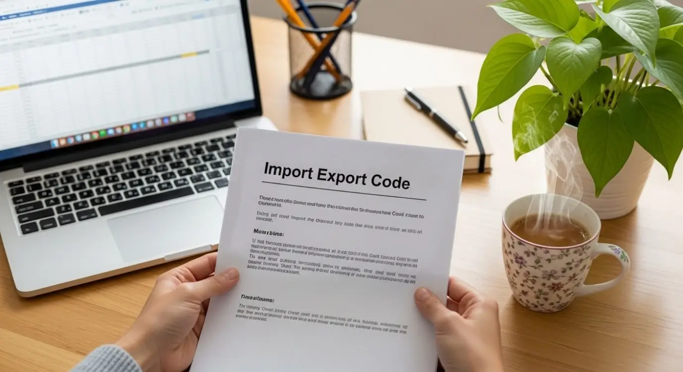 A checklist of necessary paperwork like the Import Export Code for exporting from India.