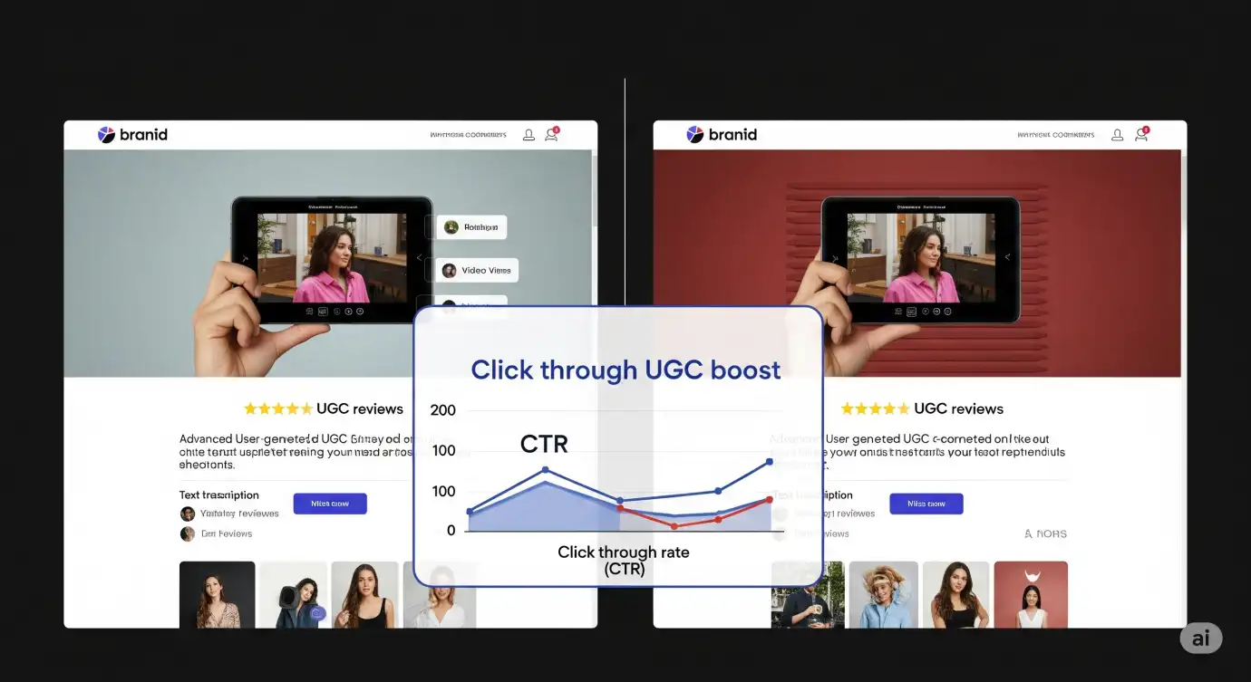 Step-by-step ecommerce video structure on screen